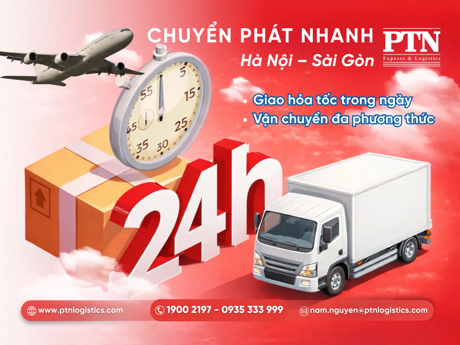 Chuyển phát nhanh Hà Nội Sài Gòn