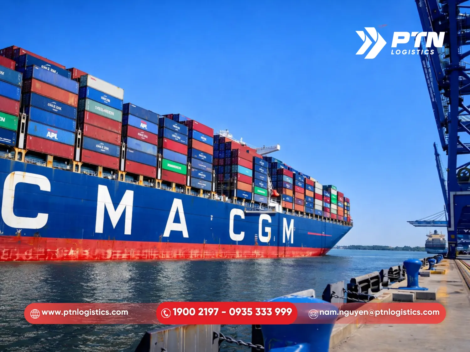 CMA-CGM biểu tưởng hàng hải của Pháp