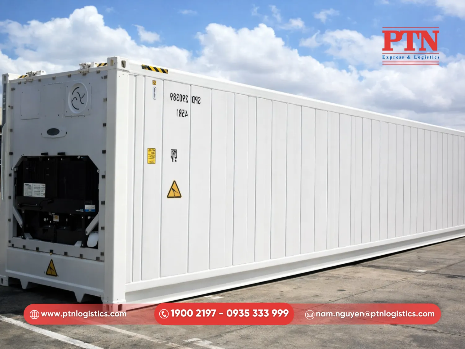 Container 40 feet lạnh