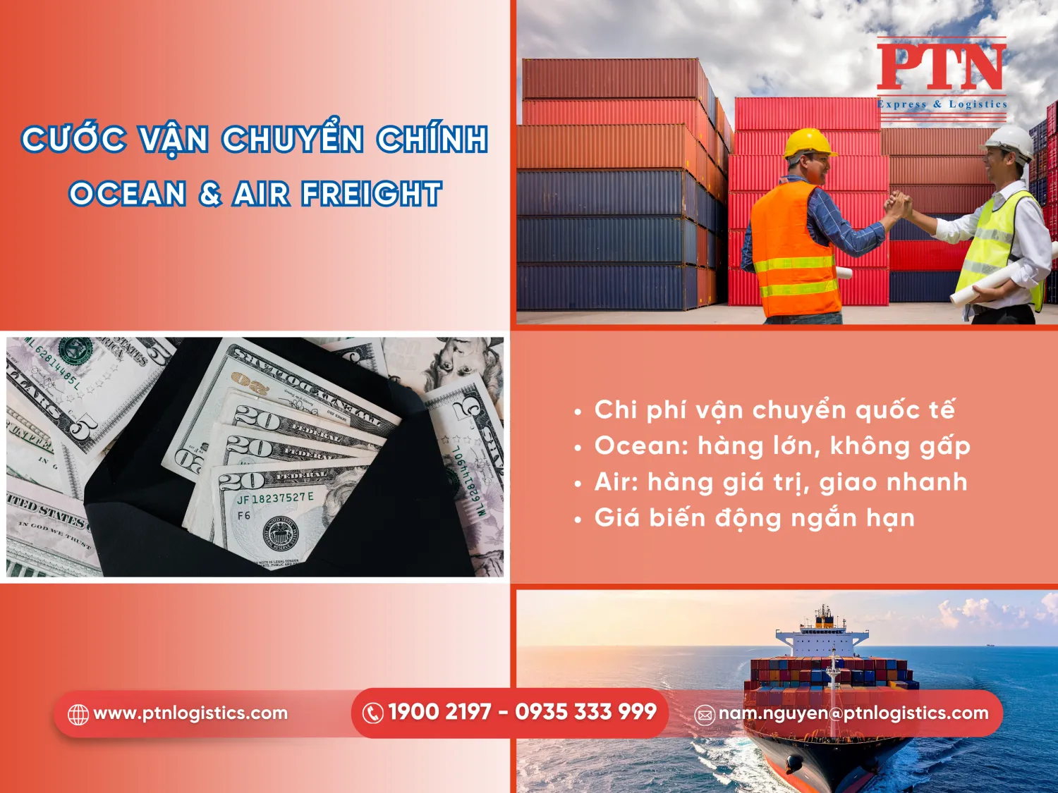 Cước vận chuyển chính