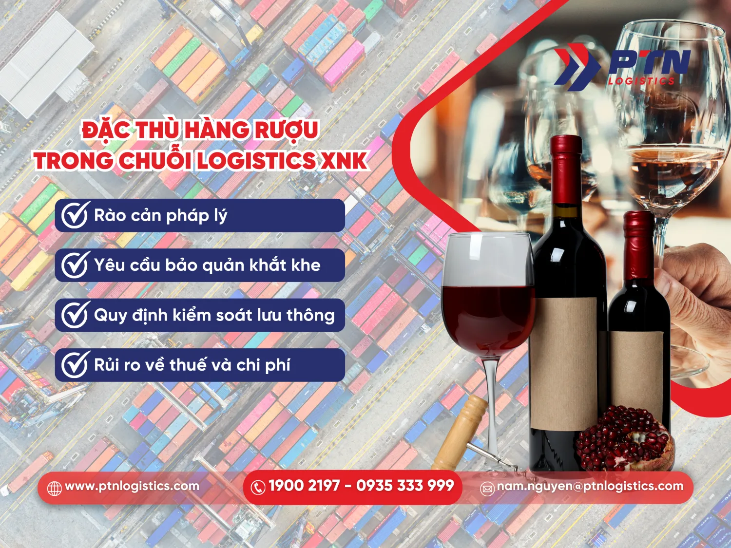 Đặc thù của hàng rượu trong chuỗi cung ứng