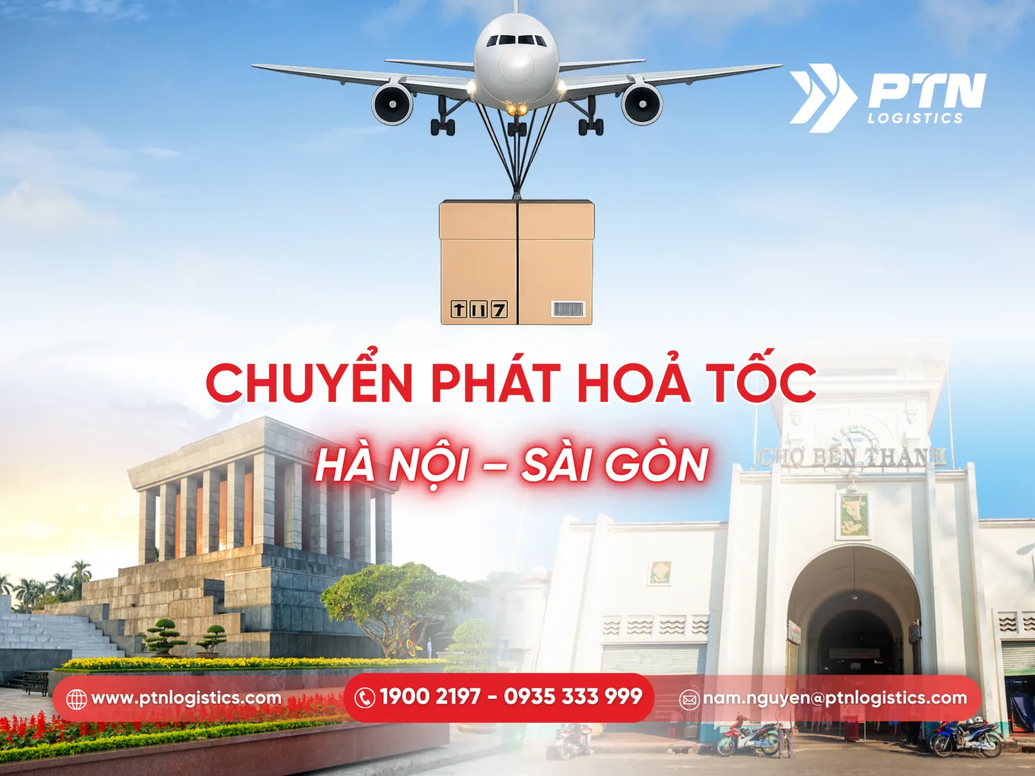 Dich vụ chuyển phát hỏa tốc Hà Nội đi Sài Gòn
