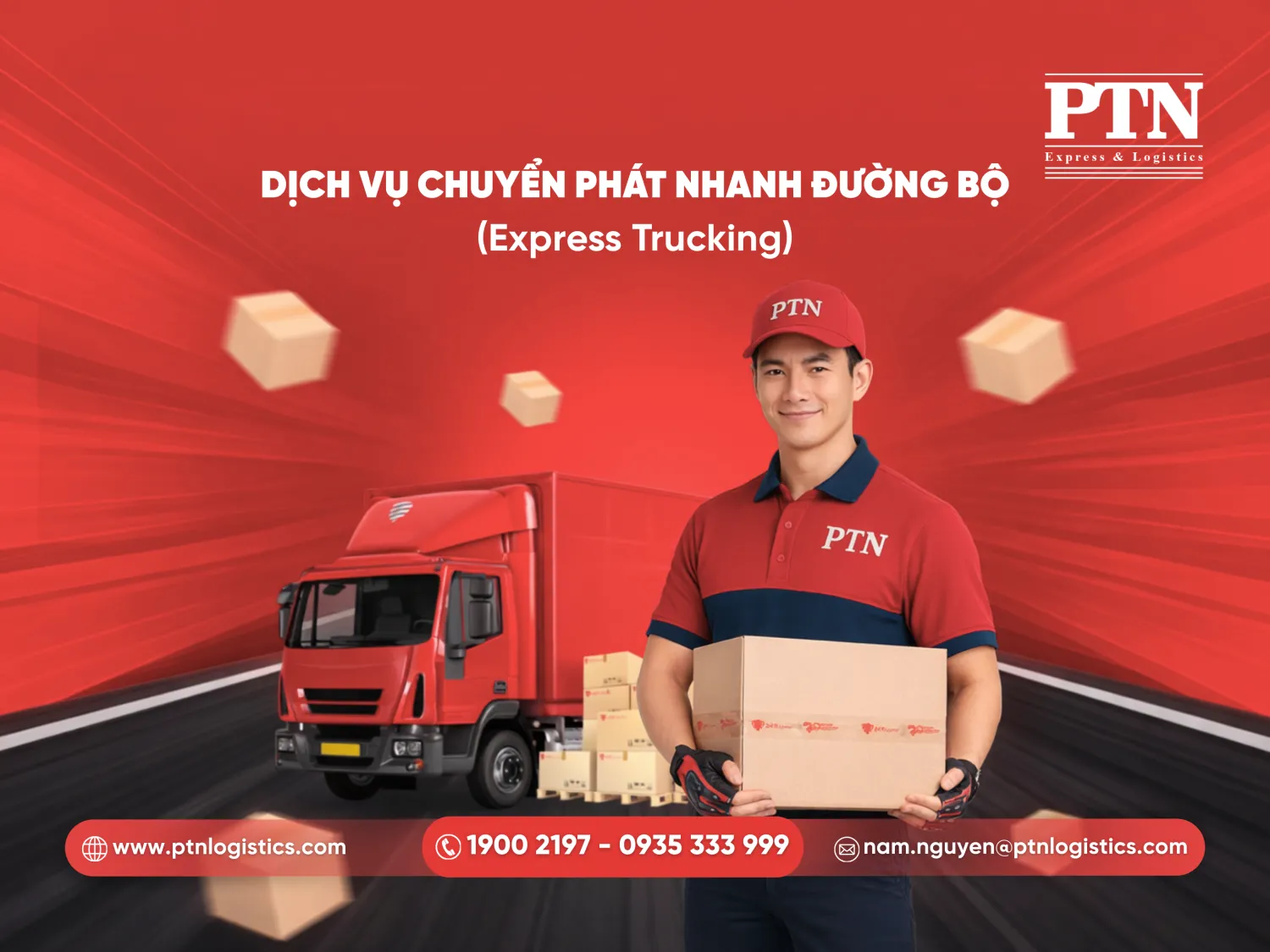 Dịch vụ chuyển phát nhanh đường bộ