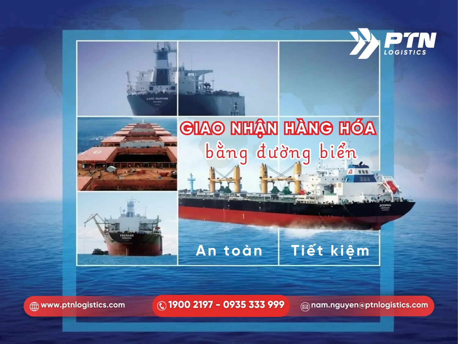 Dịch vụ giao nhận hàng hóa bằng đường biển