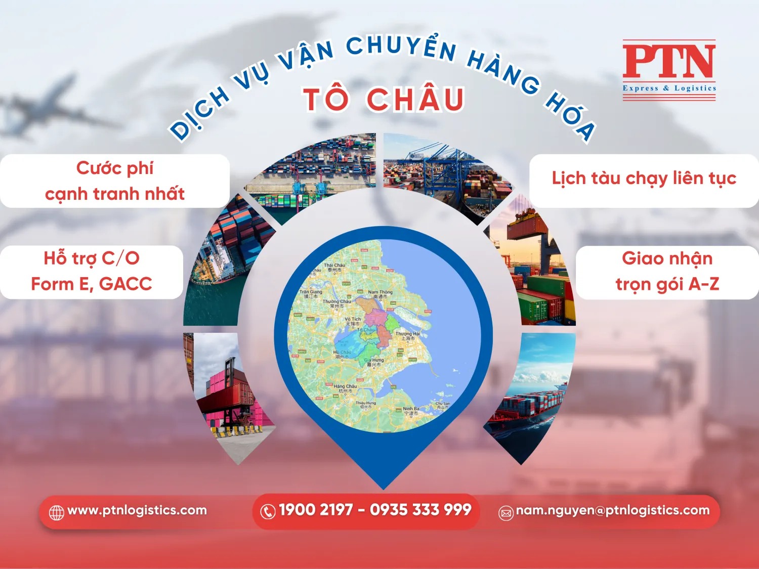 Dịch vụ vận chuyển hàng hóa Tô Châu