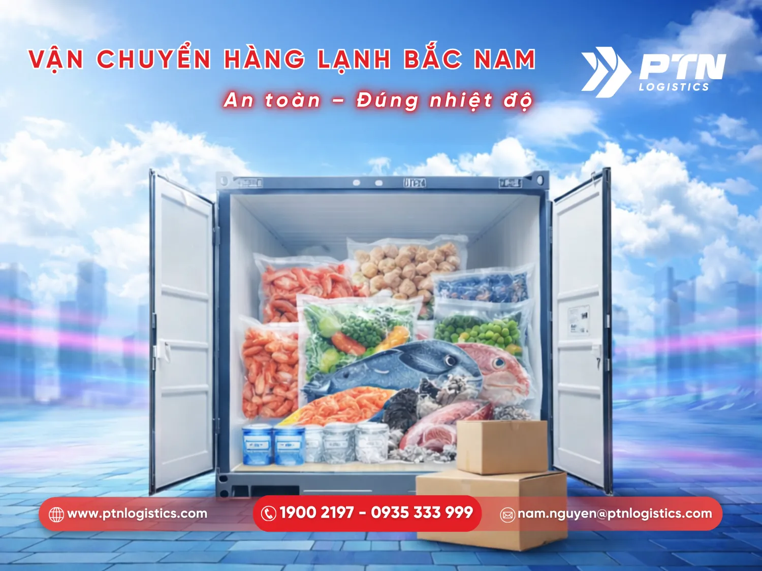 Dịch vụ vận chuyển hàng lạnh Bắc Nam