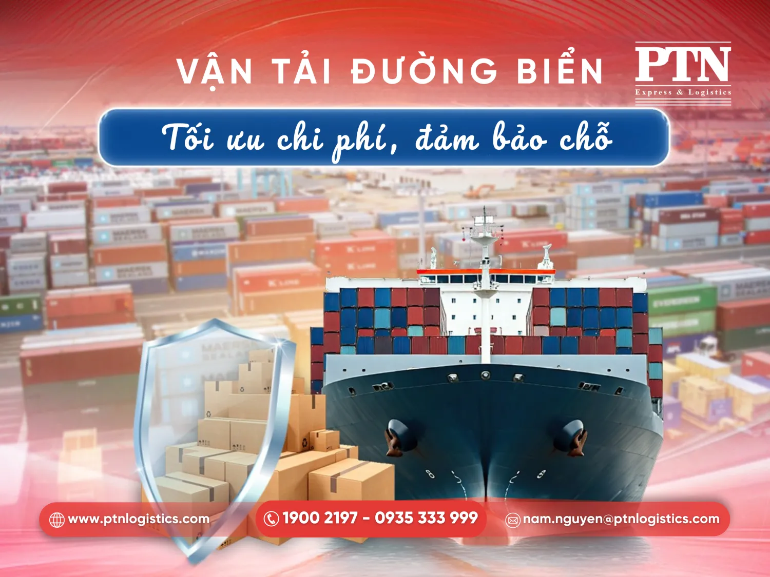 Dịch vụ vận tải đường biển 