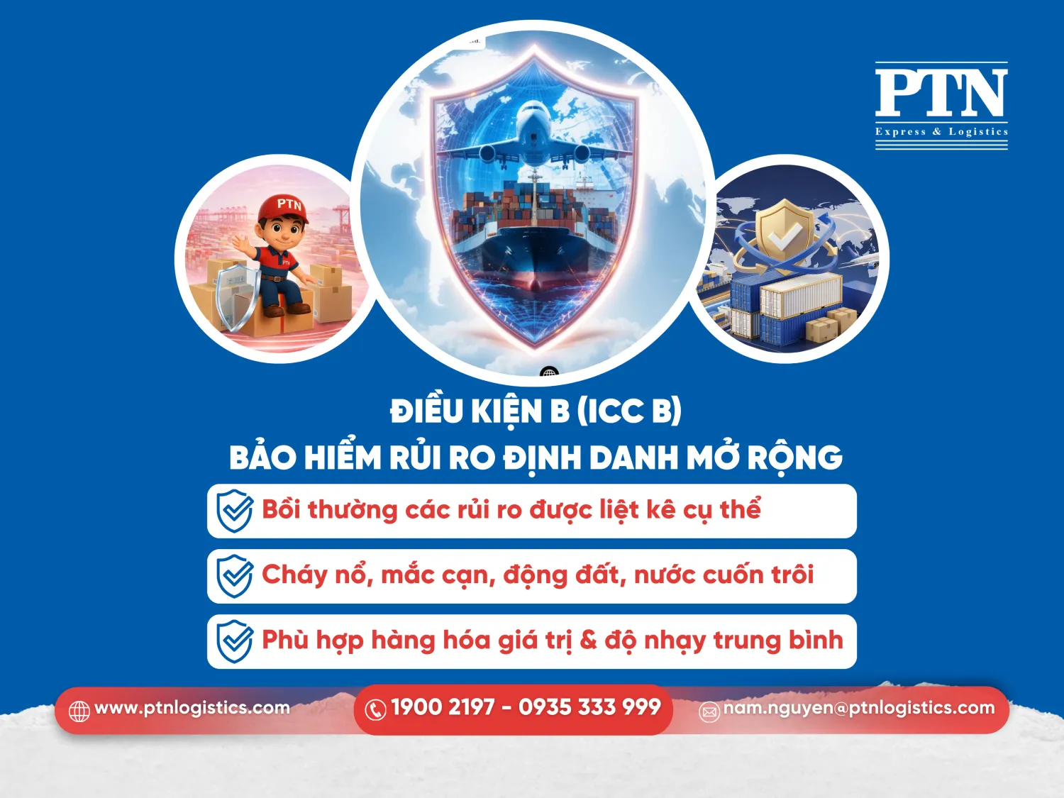 Điều kiện B - Bảo hiểm rủi ro định danh mở rộng