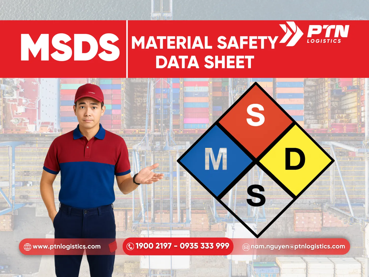 Đọc và phân tích MSDS để xác định đúng class và packing group