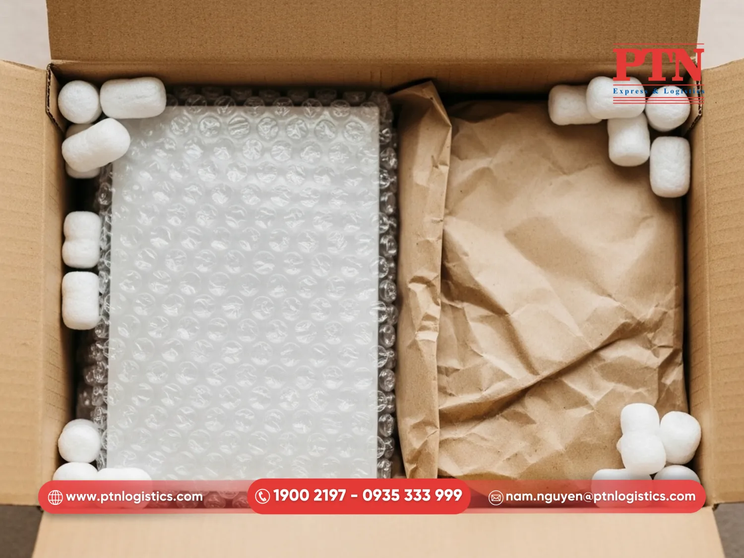 Đóng gói hàng hóa đúng quy chuẩn để giảm thể tích