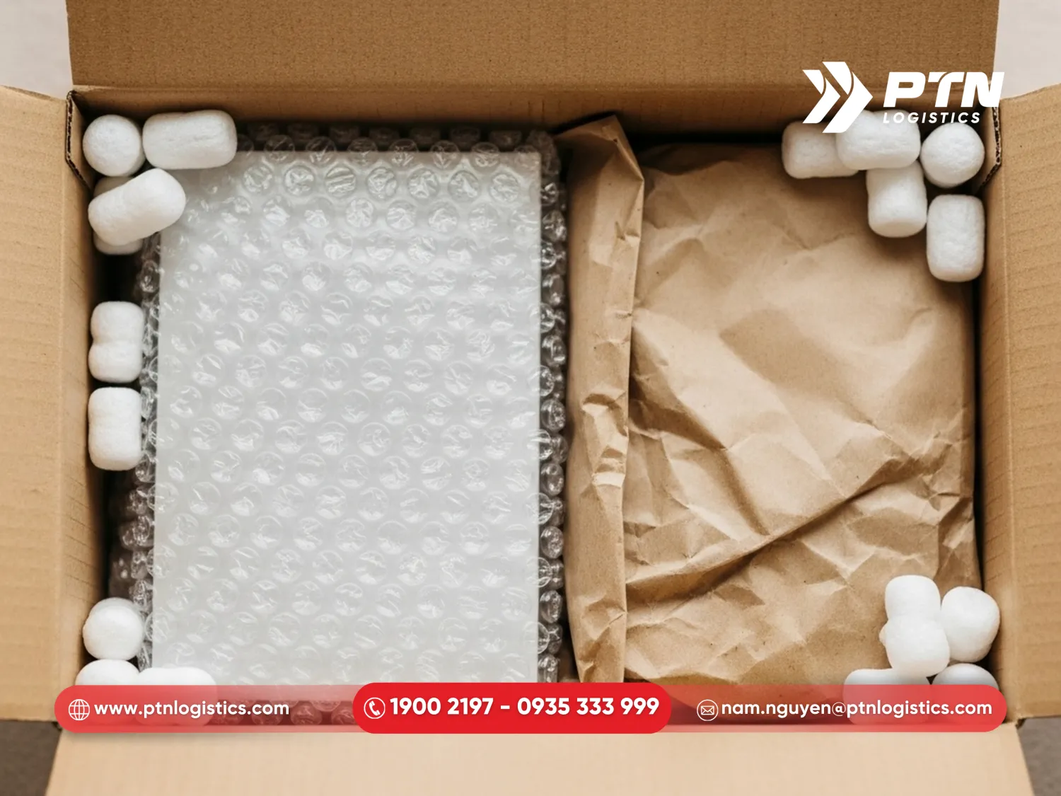 Đóng gói hàng hóa đúng quy chuẩn để giảm tổng thể tích
