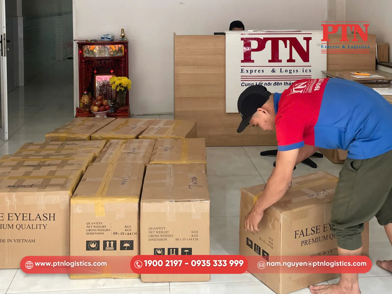 Đóng hàng và làm thủ tục hải quan