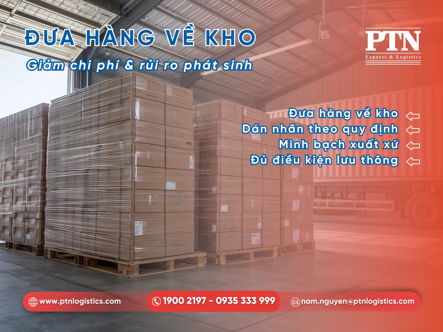 Đưa hàng về kho