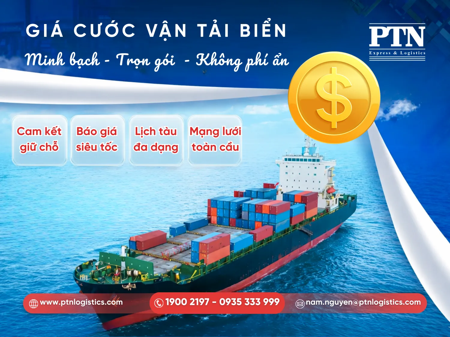 Giá cước vận tải biển