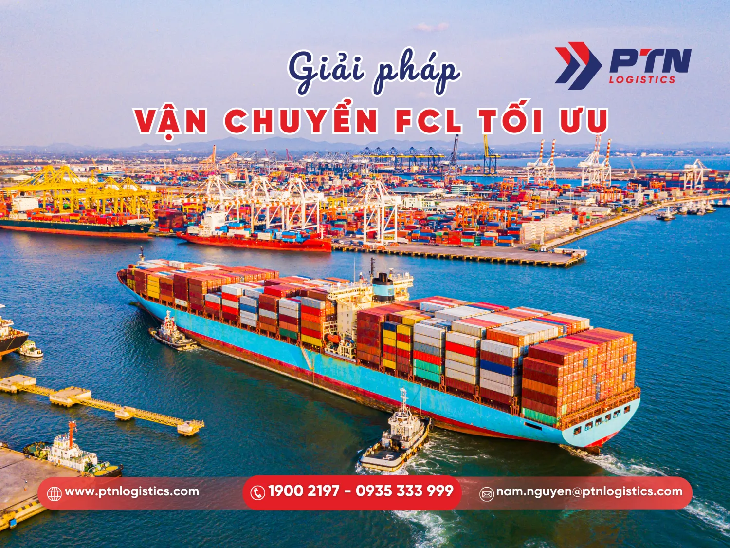 Giải pháp vận chuyển nguyên container