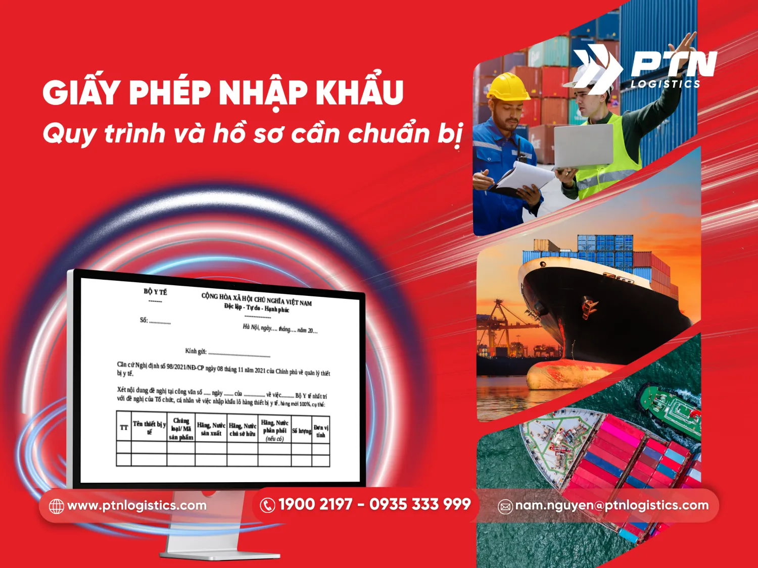 Giấy phép nhập khẩu: Quy trình và hồ sơ cần chuẩn bị