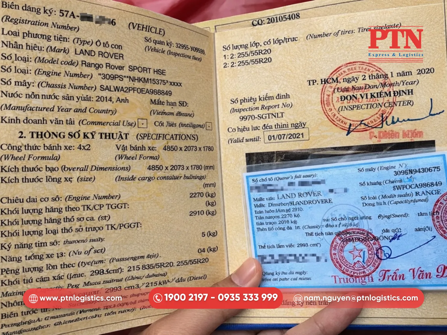 Giấy tờ phương tiện
