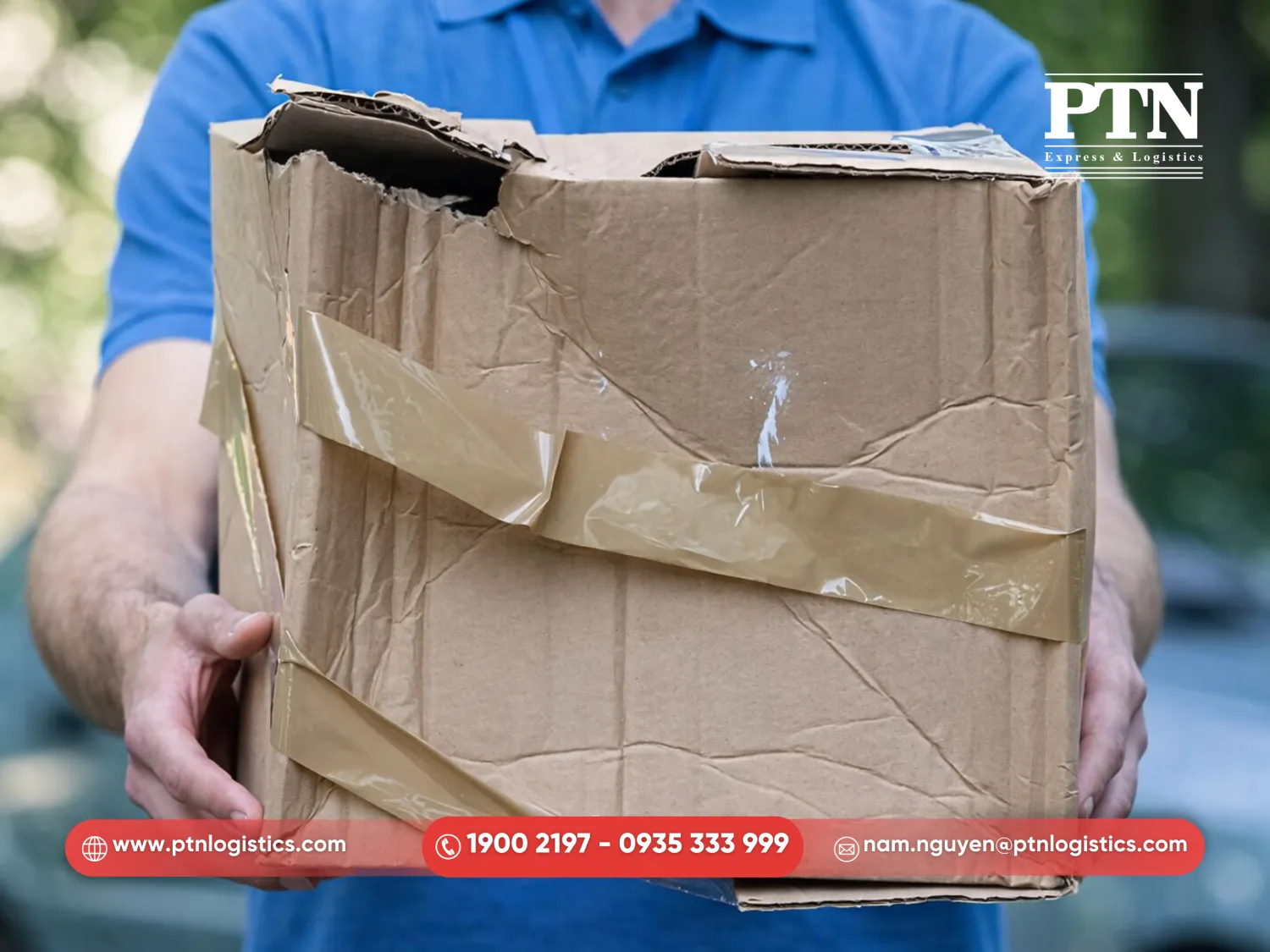 Hàng hóa bị móp méo do xếp dỡ sai quy cách