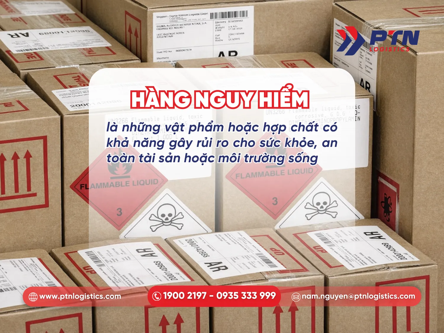 Hàng nguy hiểm là như thế nào?