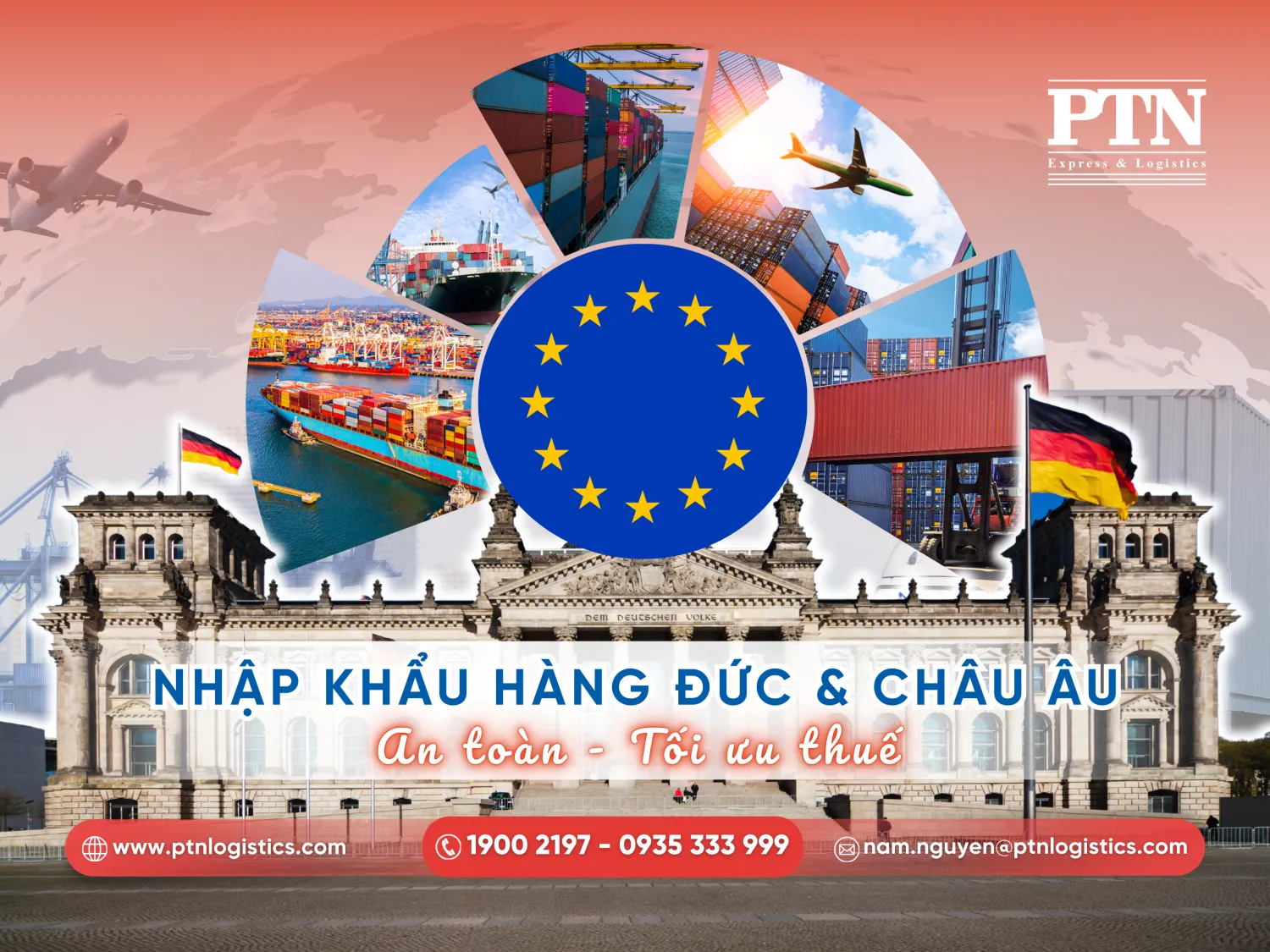 Hàng nhập khẩu Đức và châu Âu