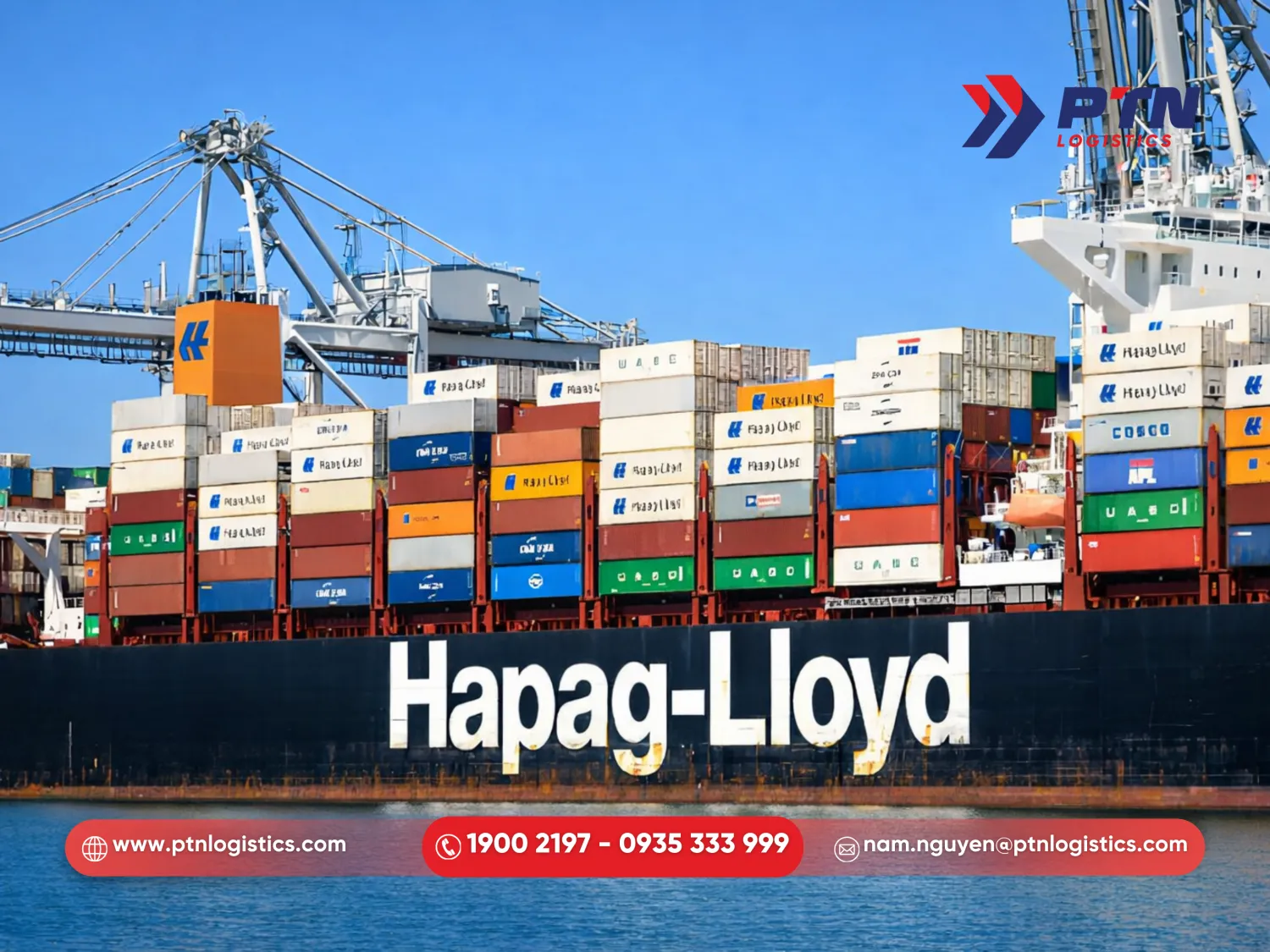 Hapag LLoyd đại diện đến từ Đức