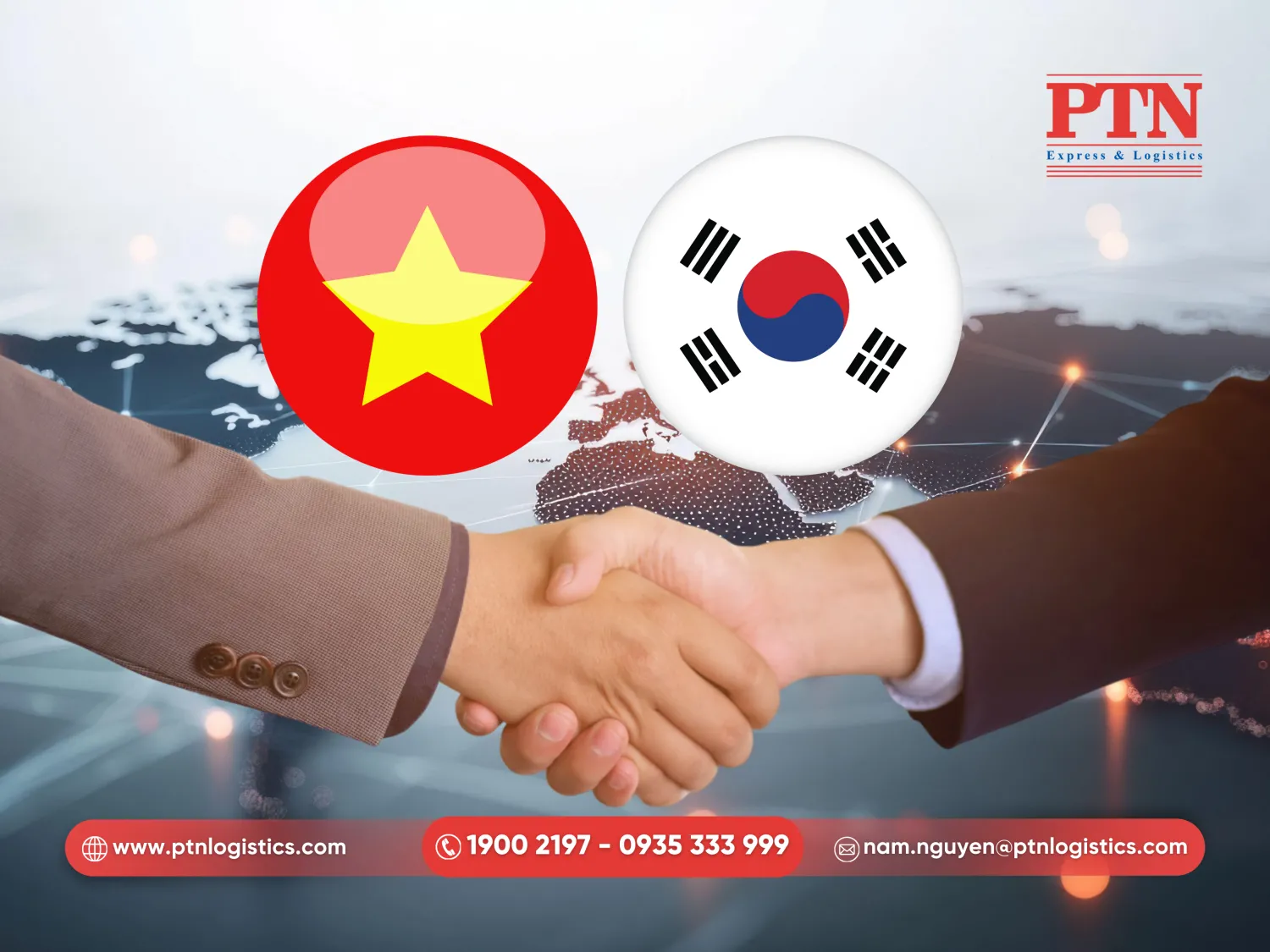 Hệ thống đại lý mạnh tại Hàn Quốc
