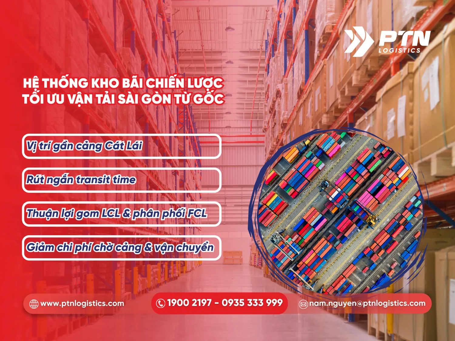 Hệ thống kho bãi là chiến lược tối ưu vận tải Sài Gòn từ gốc