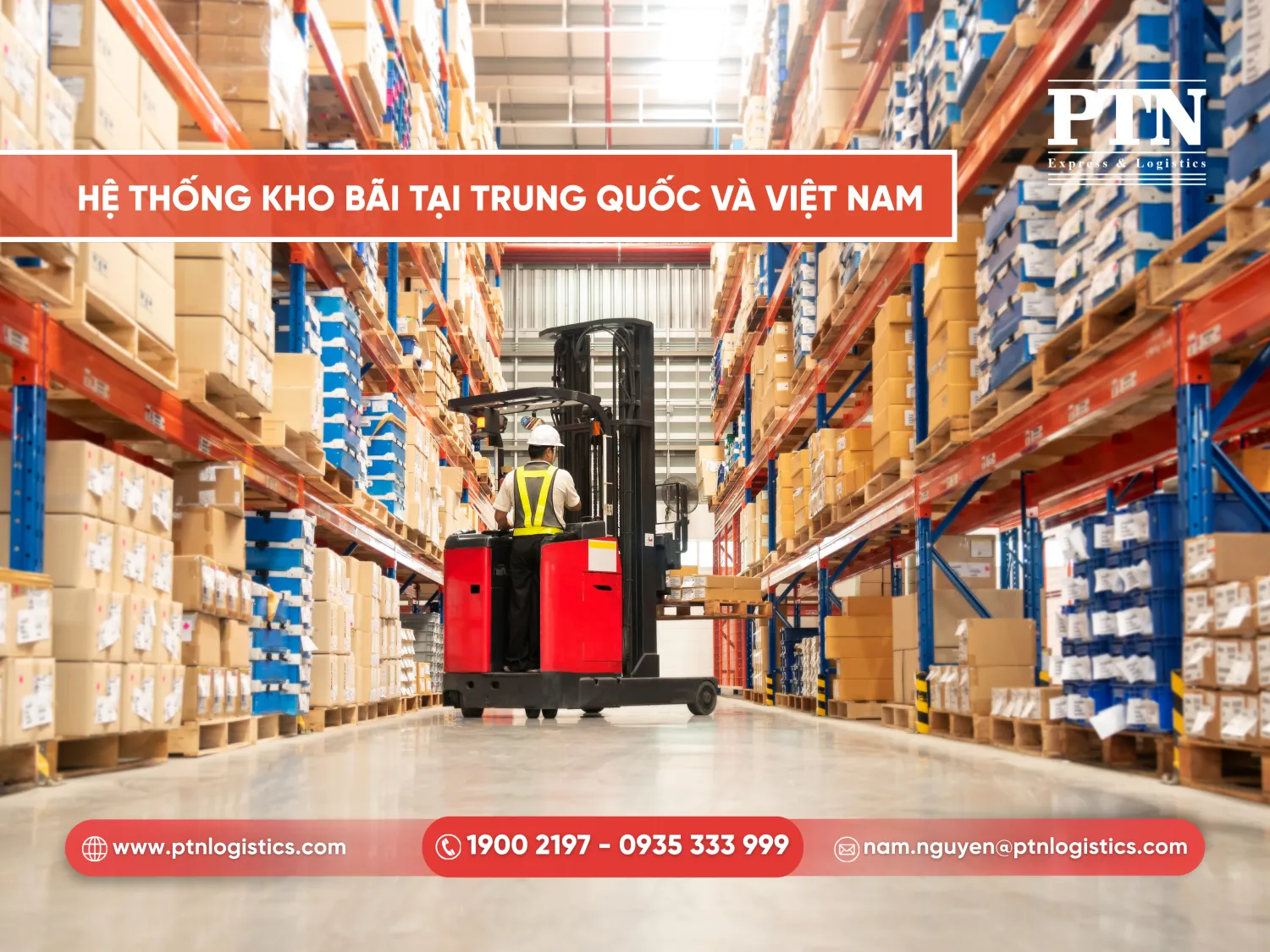 Hệ thống kho bãi Trung Quốc và Việt Nam