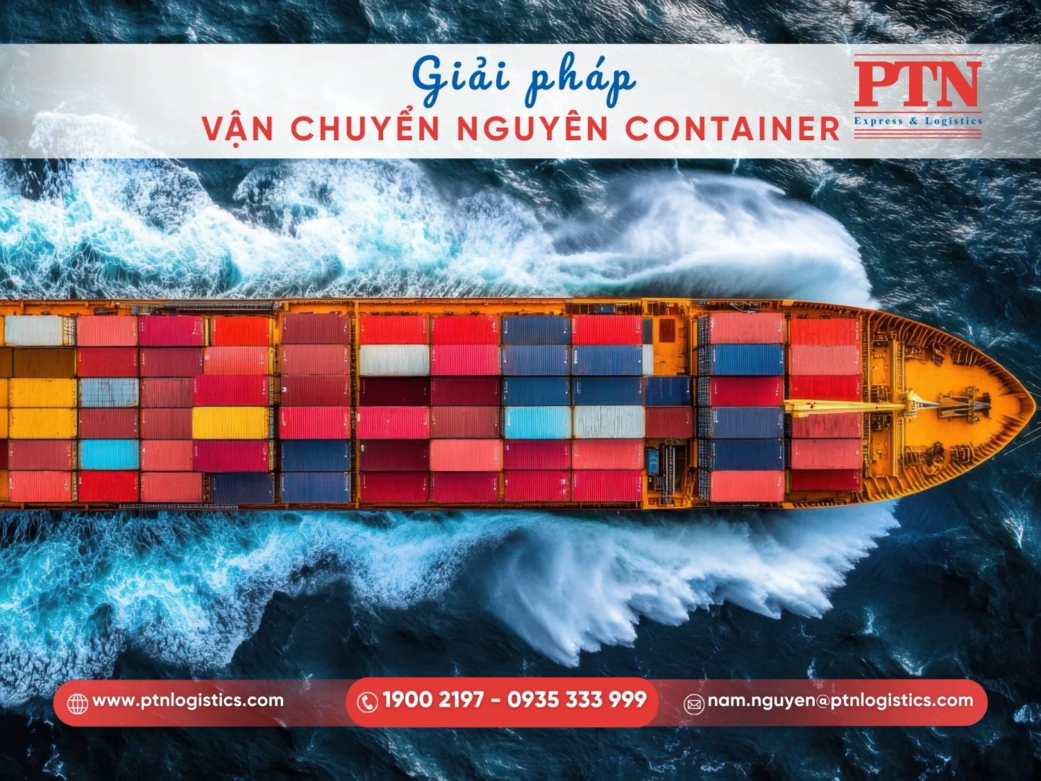 Hình thức vận chuyển hàng nguyên container FCL