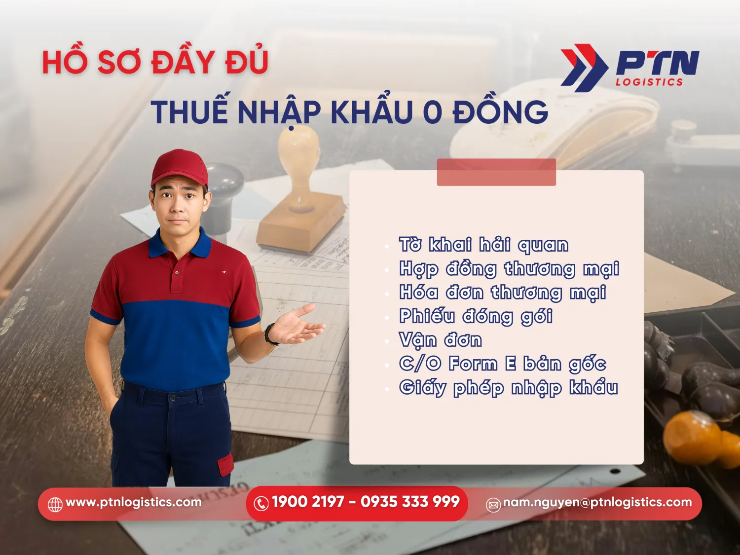 Hồ sơ chuẩn bị để miễn thuế