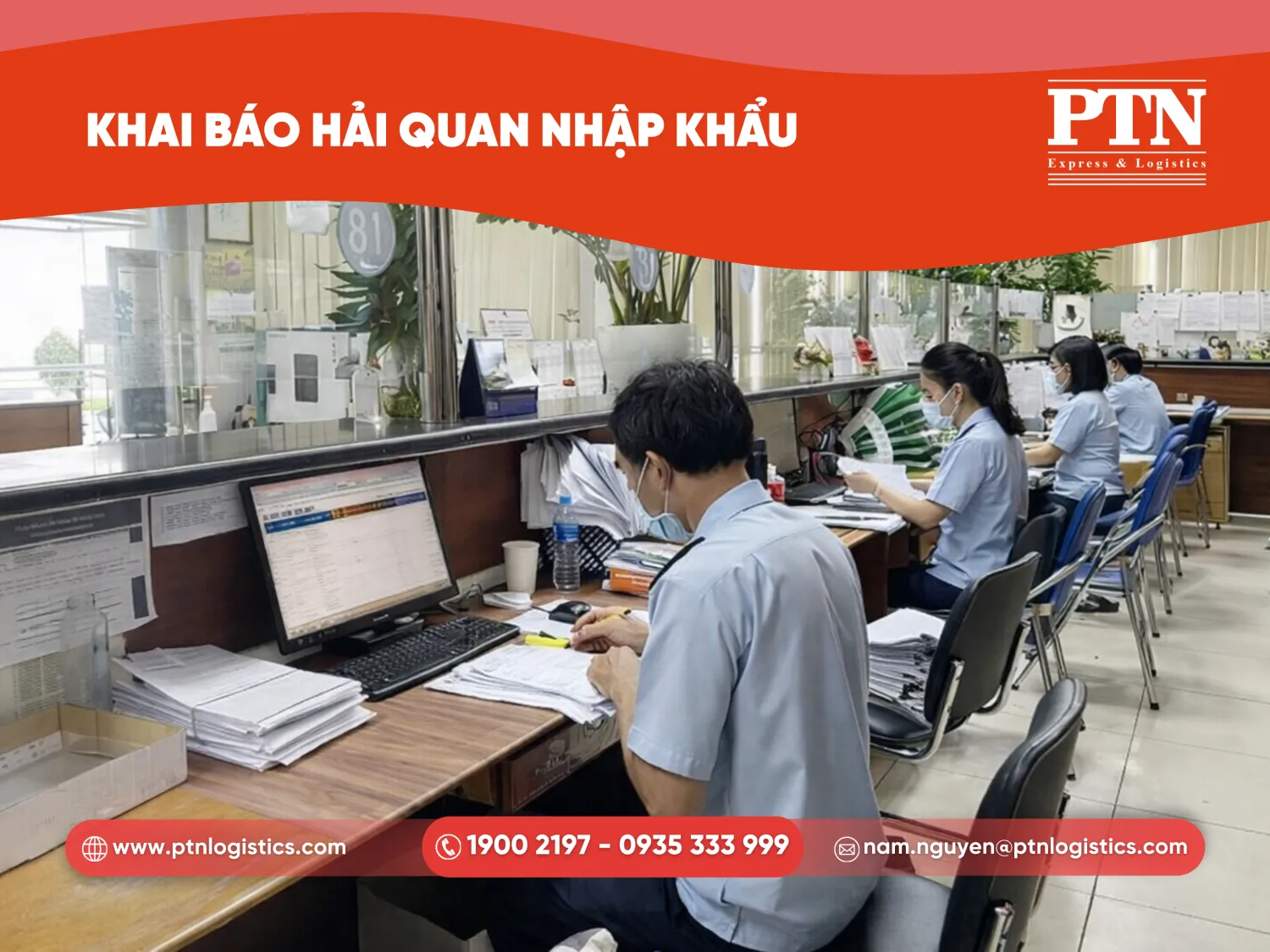 Khai báo hải quan hàng nhập khẩu