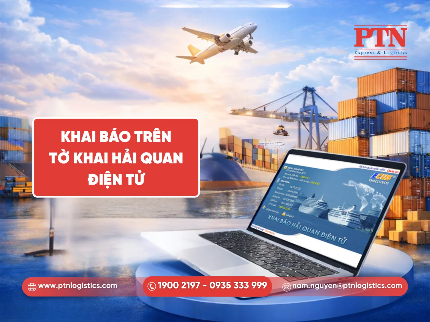 Khai báo trên tờ khai hải quan điện tử