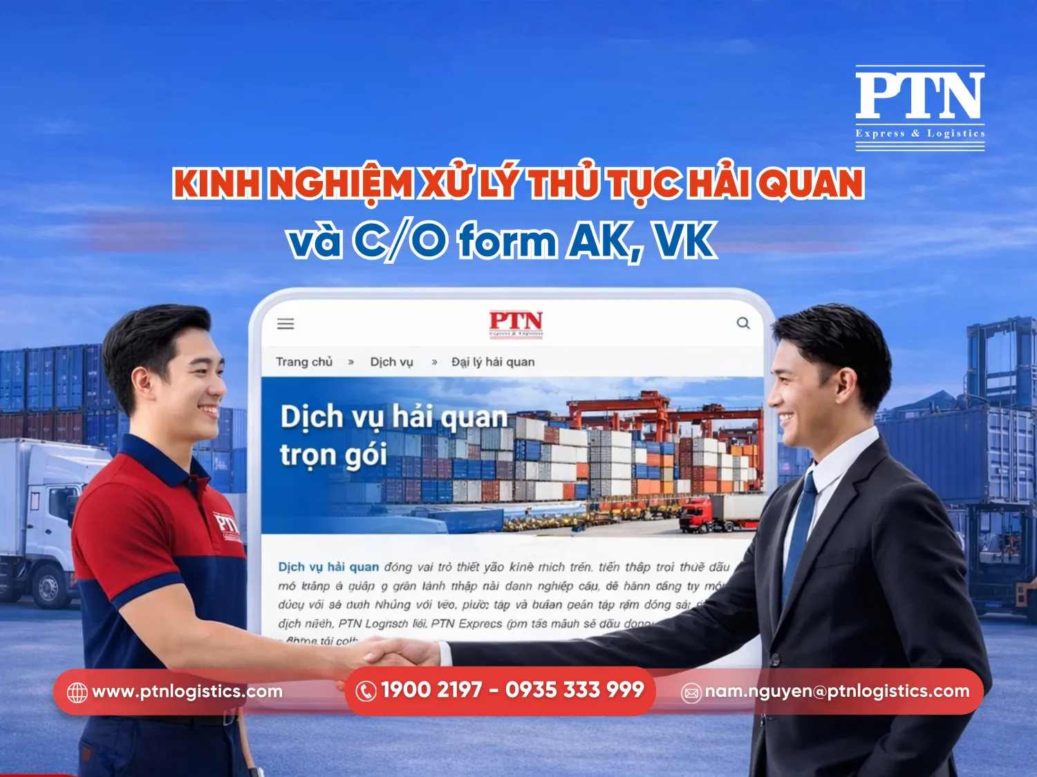Kinh nghiệm xử lý thủ tục hải quan