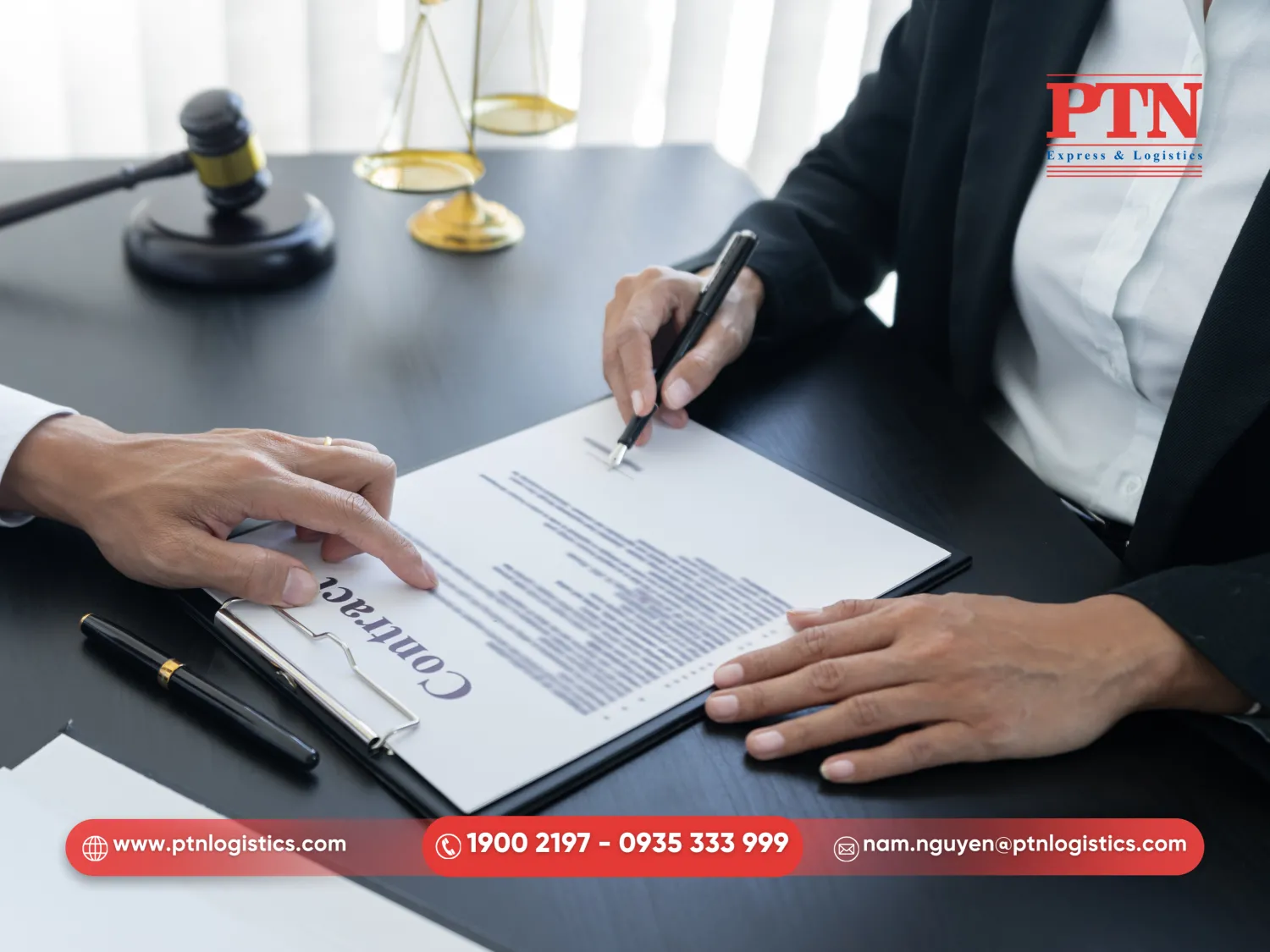 Ký kết hợp đồng ngoại thương