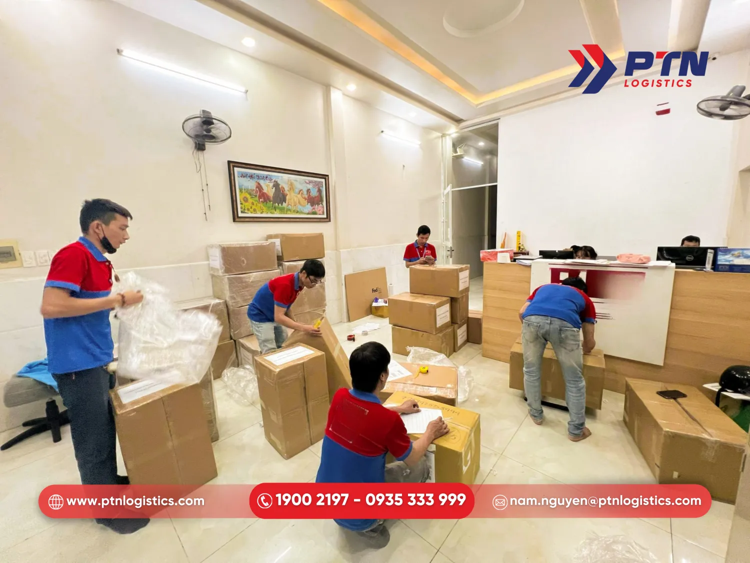 Lấy hàng tận nơi và kê khai hàng hóa chi tiết