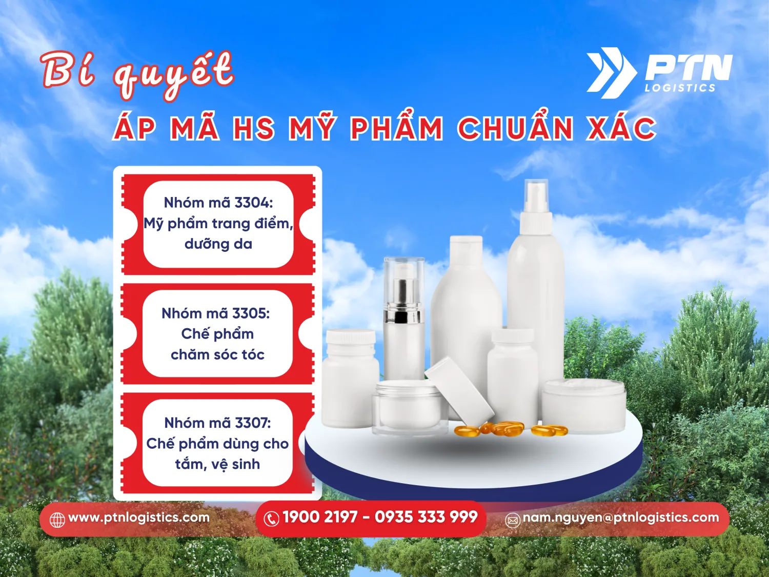 Mã HS Code cho mỹ phẩm