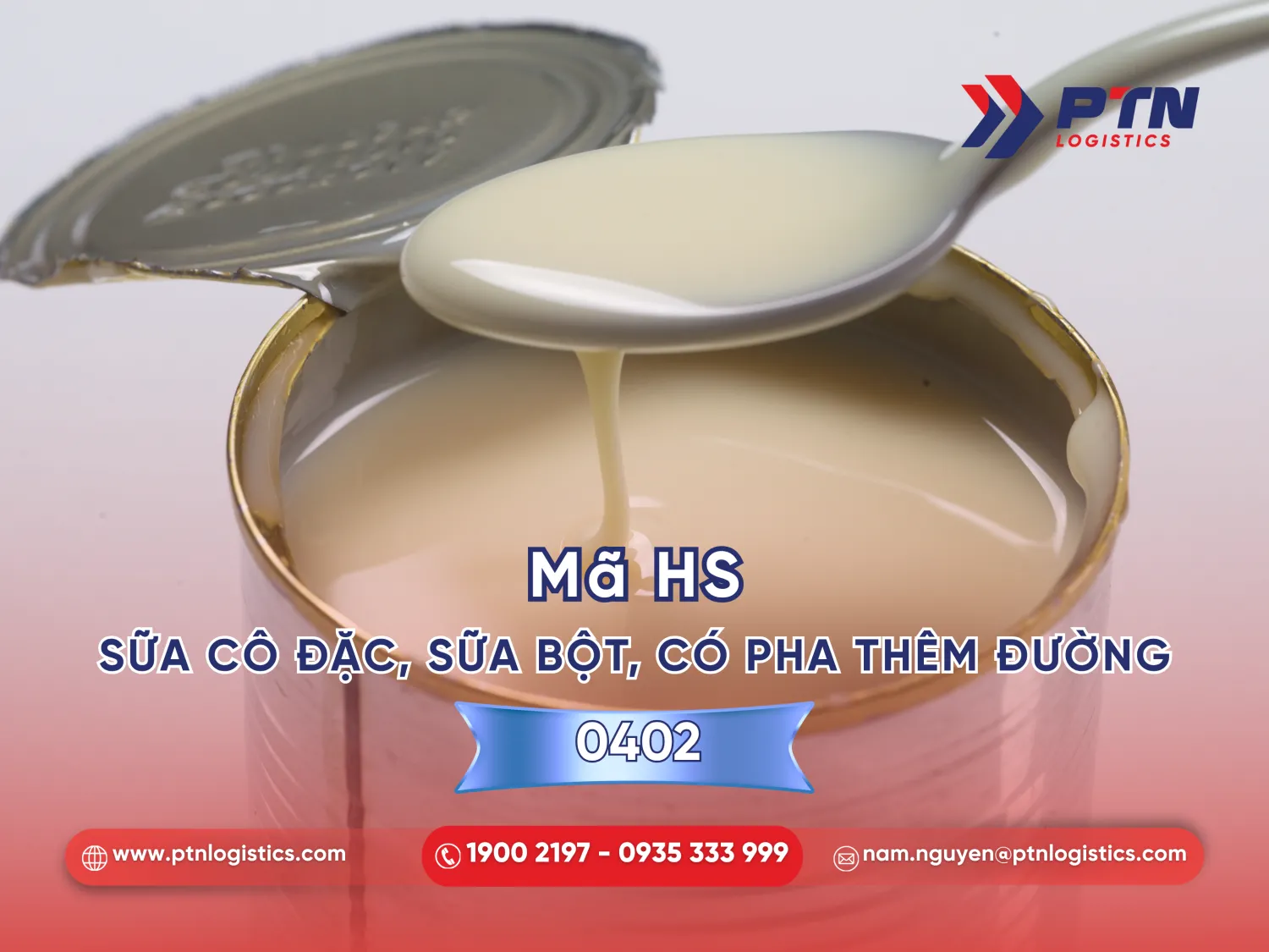 Mã HS Code sữa cô đặc sữa bột