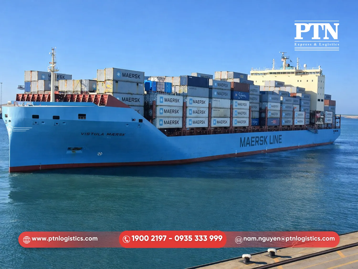 Maersk Line - Gã khổng lồ Đan Mạch