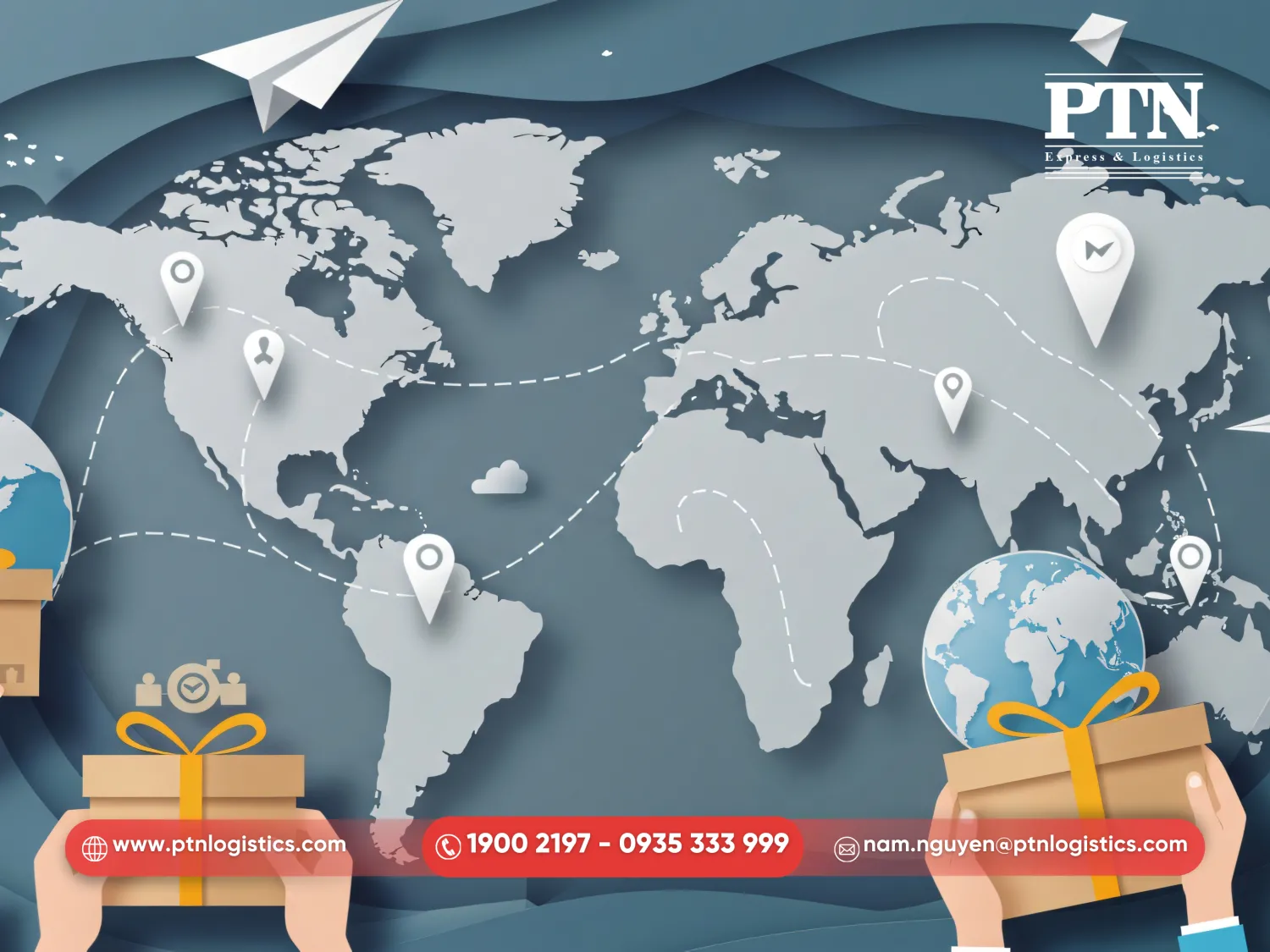 Mạng lưới đối tác hãng tàu rộng lớn của PTN