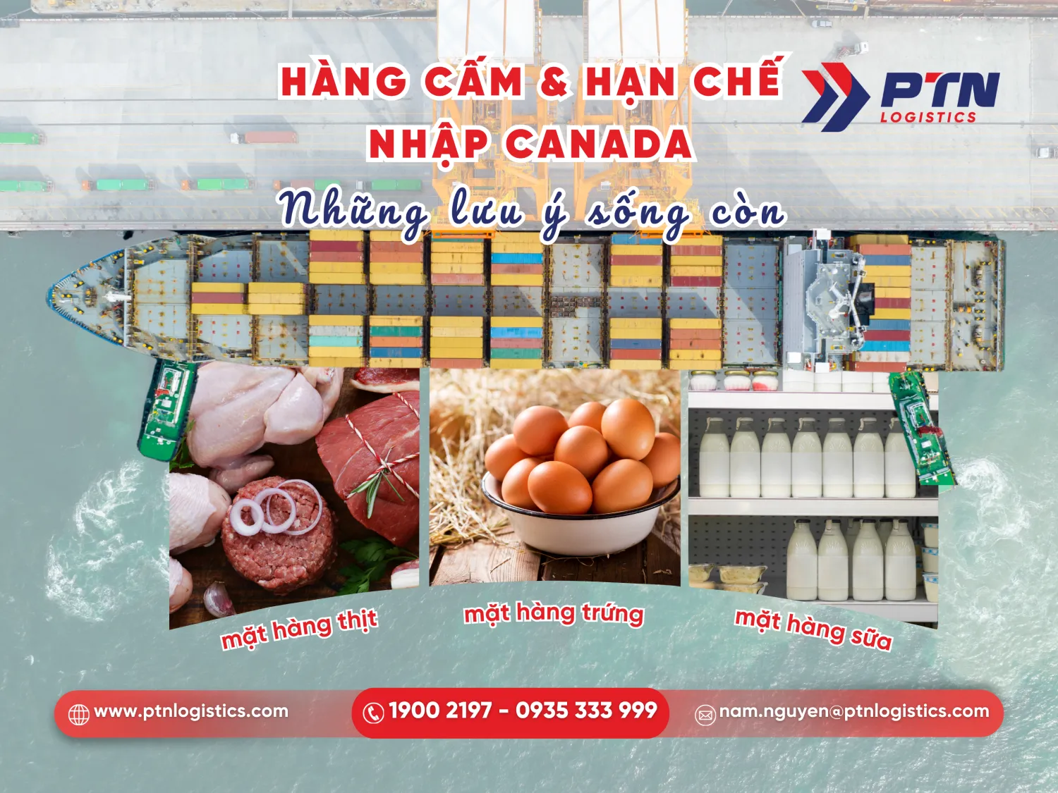 Mặt hàng cấm hoặc hạn chế nhập khẩu vào Canada