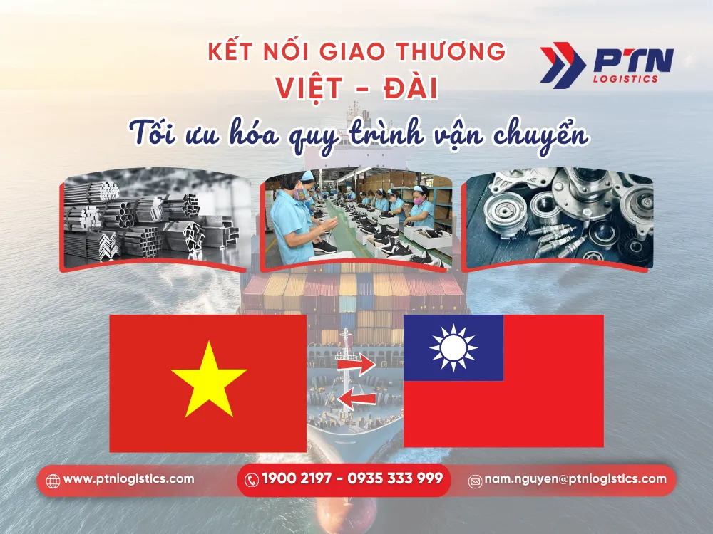 Mặt hàng nhập khẩu chủ lực giữa Đài Loan và Việt Nam