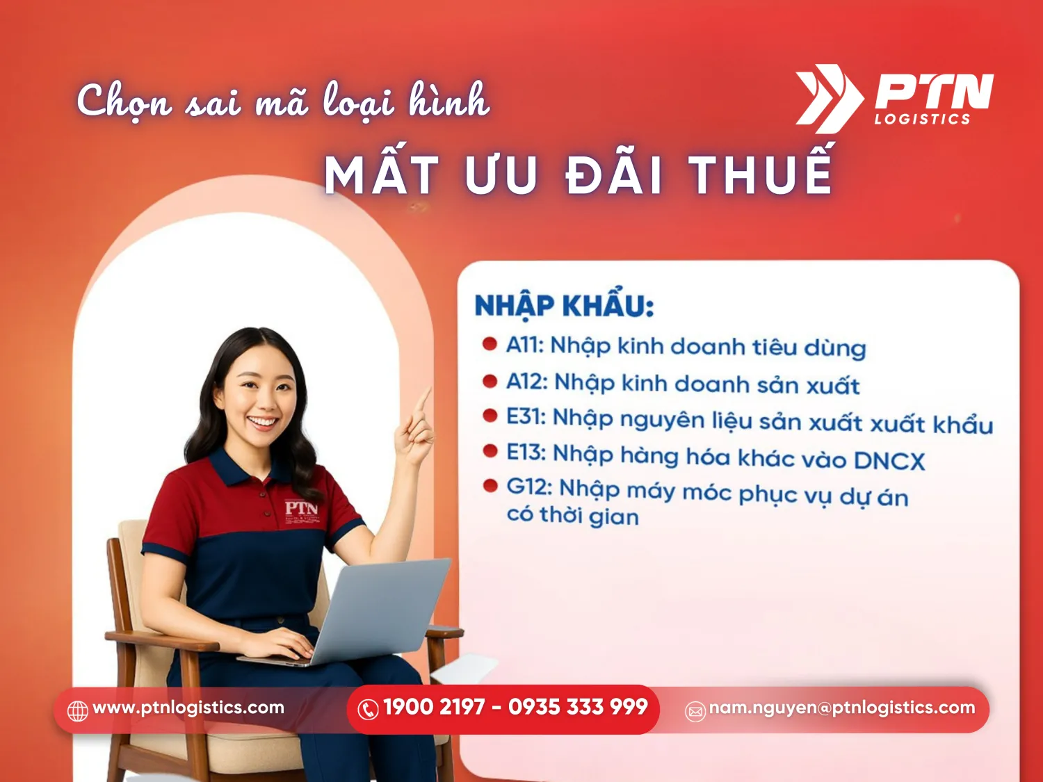 Một số mã loại hình nhập khẩu