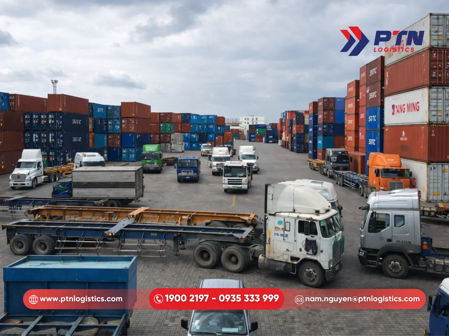 Năng lực vận hành đa dạng các loại cont