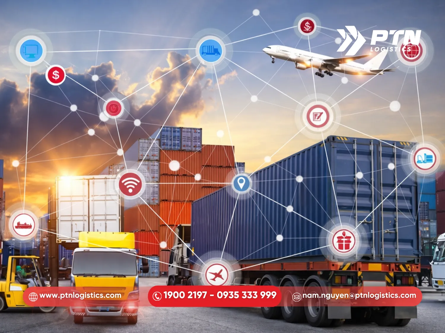Năng lực vận tải đa phương thức tại PTN Logistics
