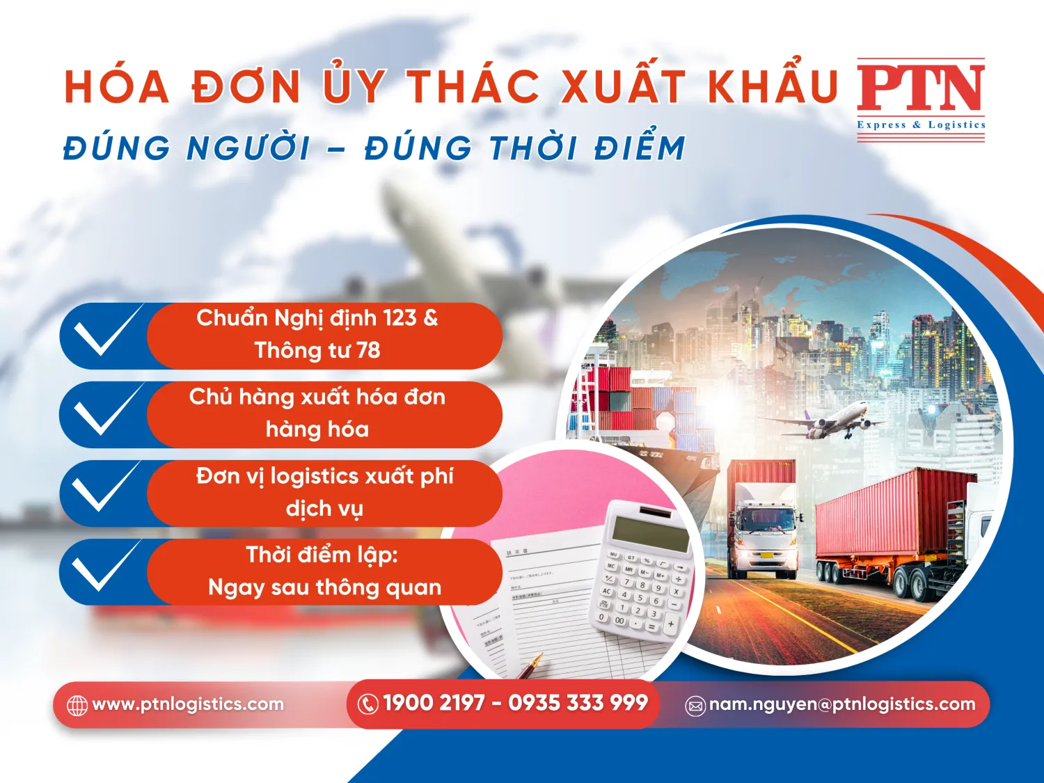 Nguyên tắc xuất hóa đơn trong hoạt động ủy thác xuất khẩu