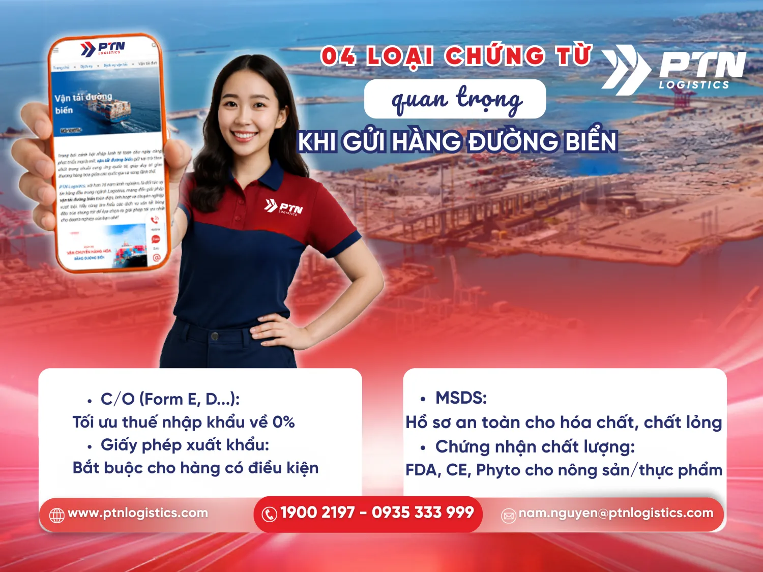 Những chứng từ đặc thù theo mặt hàng và quốc gia