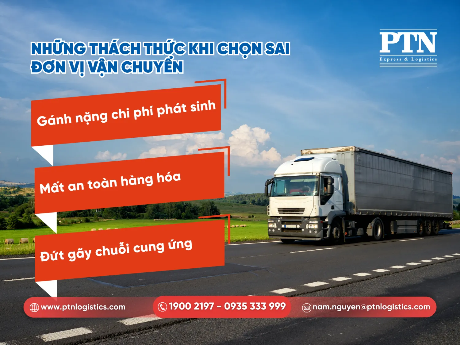 Những thách thức khi chọn sai đơn vị vận chuyển