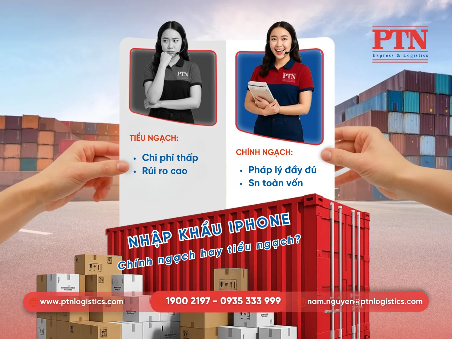 Phân biệt nhập khẩu chính ngạch và tiểu ngạch