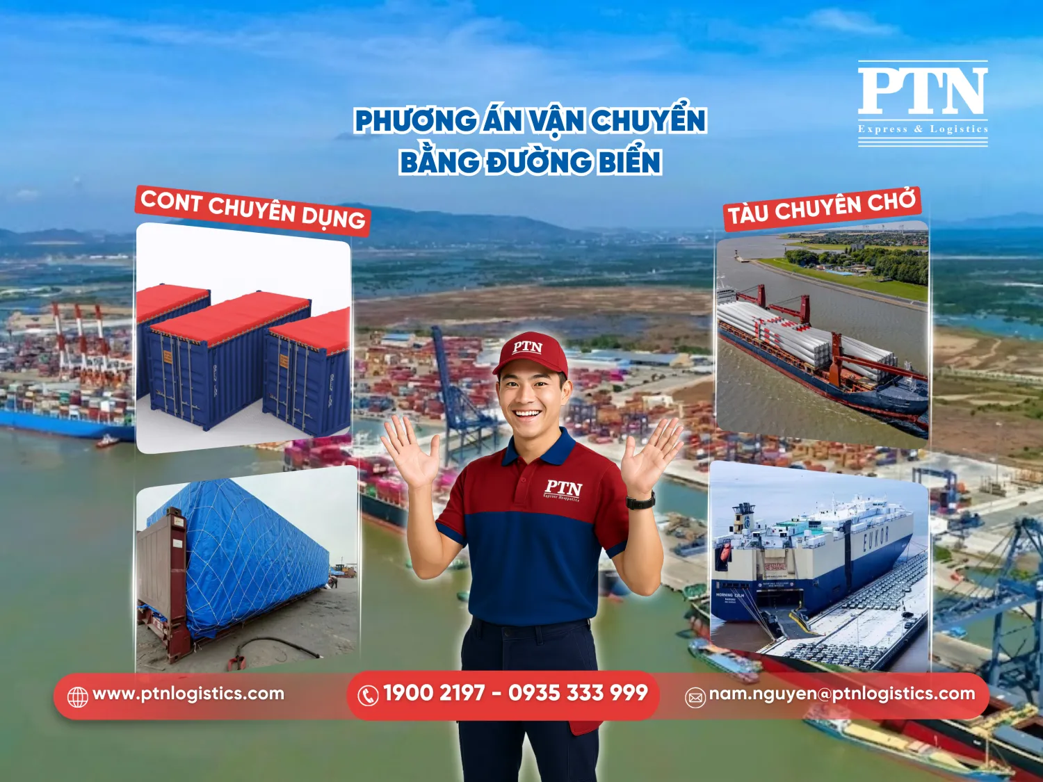 Phương án vận chuyển bằng đường biển