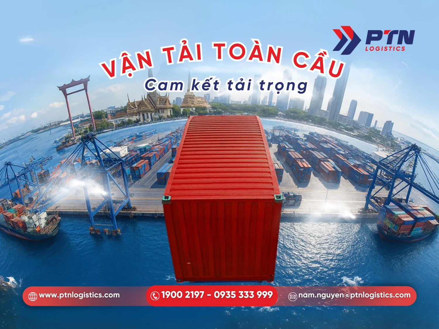 PTN có năng lực kết nối toàn cầu
